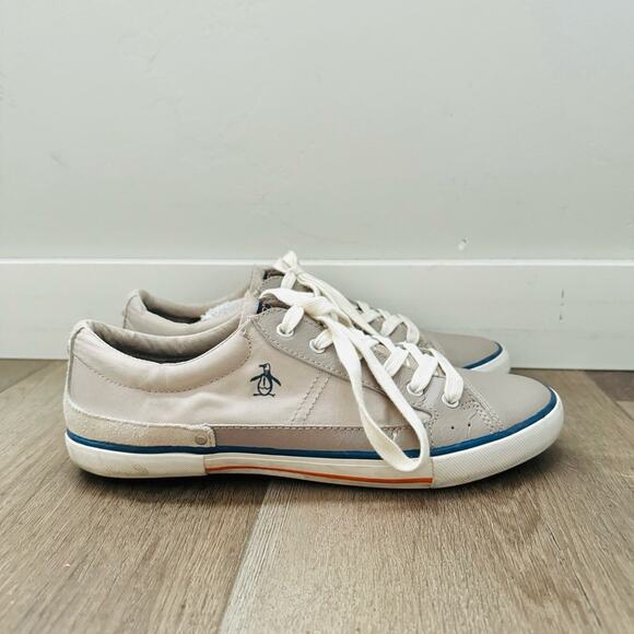 Original Penguin Quest White gray men’s shoe size 9.5 - Picture 4 of 10